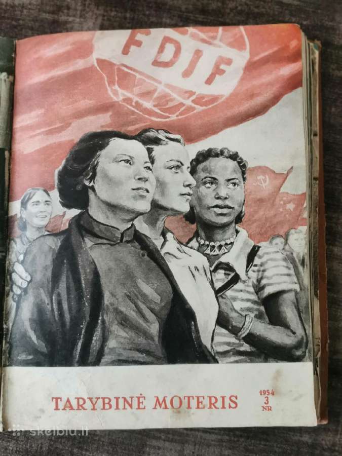 1953-1954m. Tarybinė Moteris žurnalai - nuotraukos Nr. 9