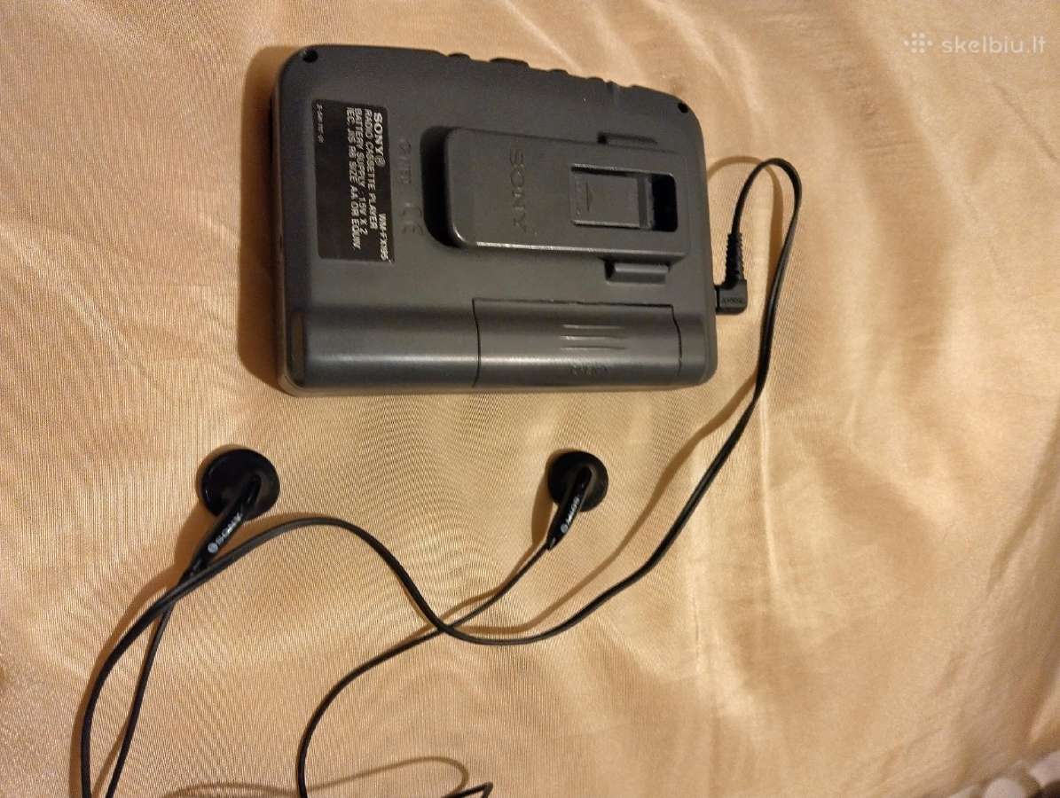 Sony grotuvas ir radio su ausinėmis - nuotraukos Nr. 2