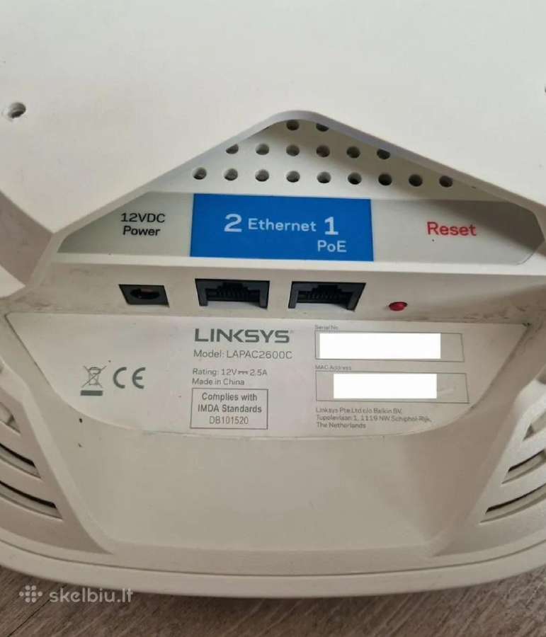 Linksys Lapac2600c Business Interprise Ac - nuotraukos Nr. 2
