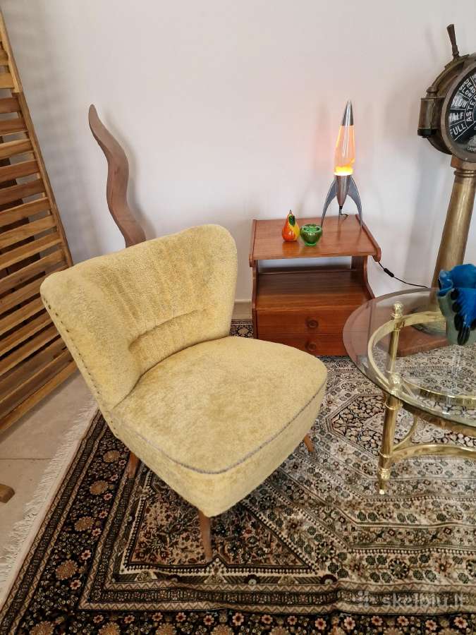 Vintažinis mid century Coctail st.fotelis - nuotraukos Nr. 14