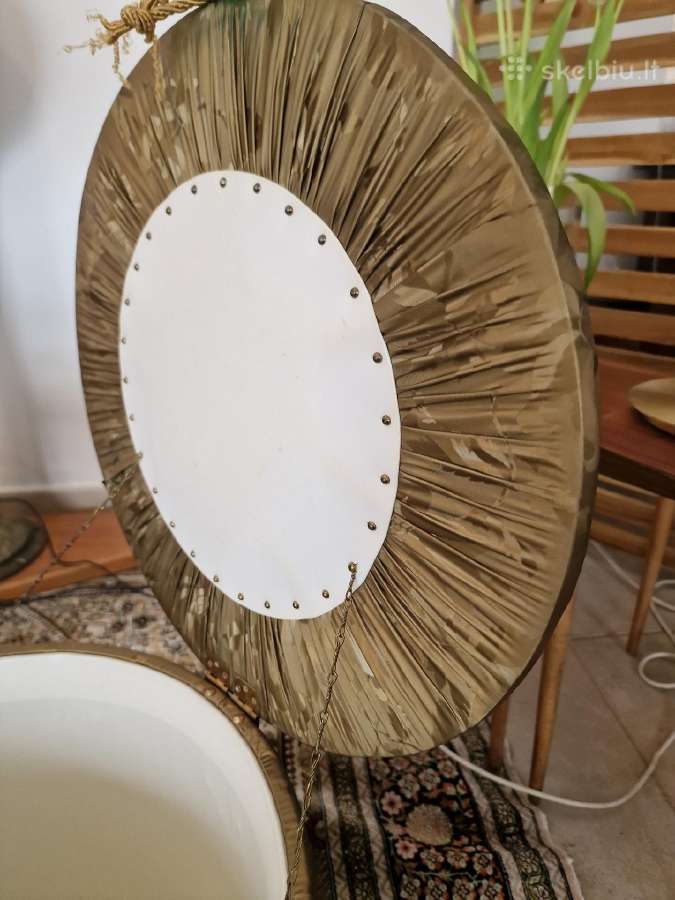 Vintažinis mid century pufas-daiktadėžė - nuotraukos Nr. 9