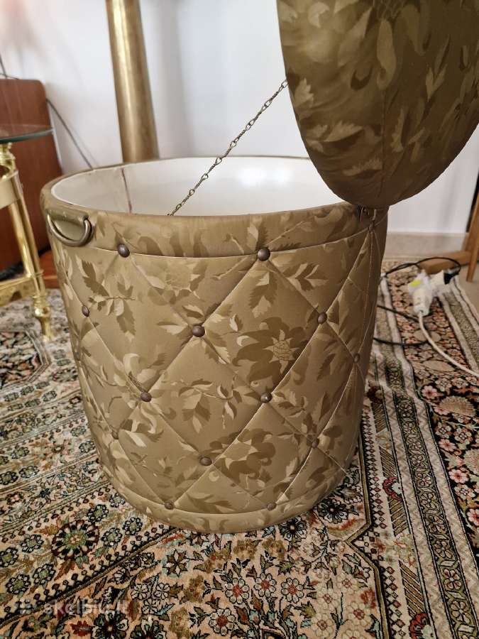 Vintažinis mid century pufas-daiktadėžė - nuotraukos Nr. 17