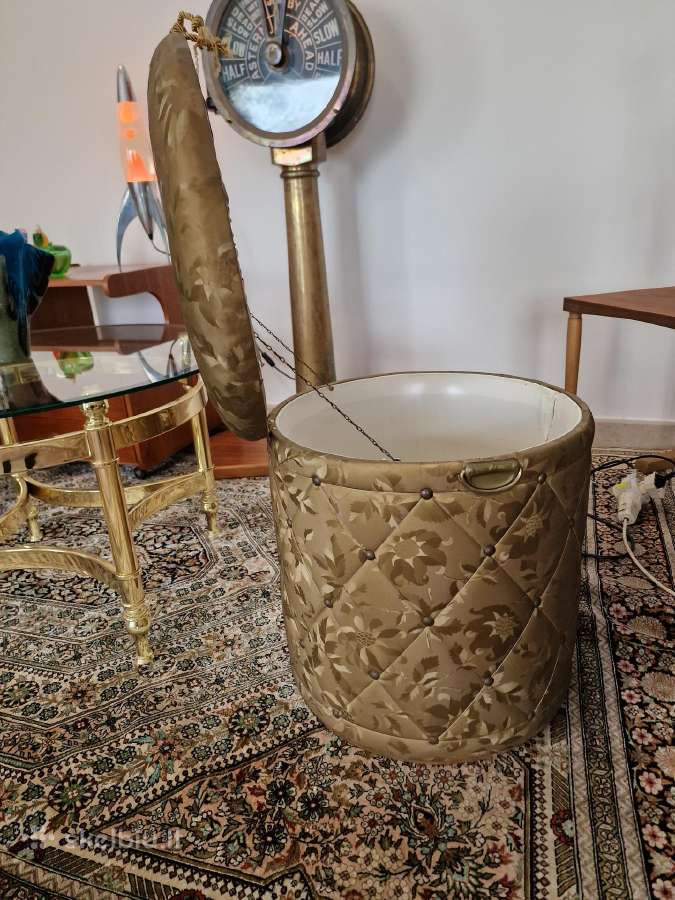 Vintažinis mid century pufas-daiktadėžė - nuotraukos Nr. 20