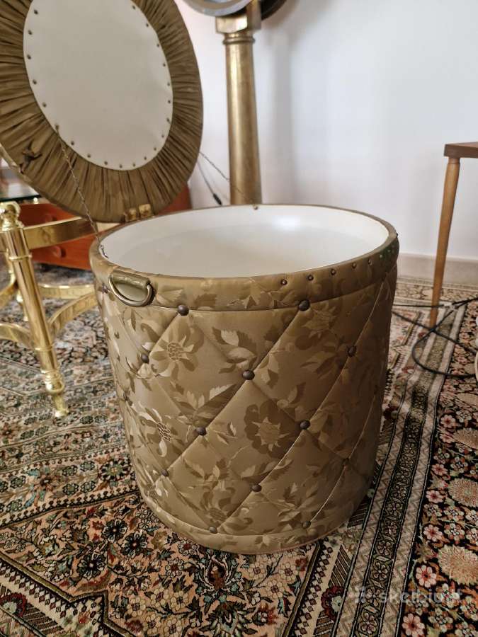 Vintažinis mid century pufas-daiktadėžė - nuotraukos Nr. 21