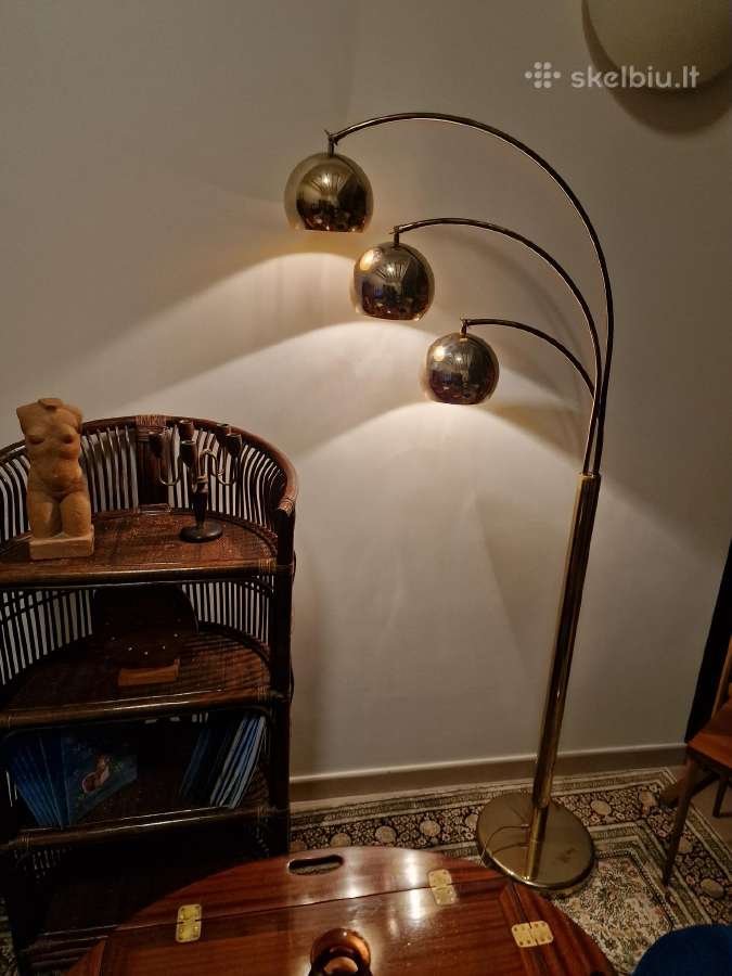 Vintažinis mid century toršeras Massive - nuotraukos Nr. 8