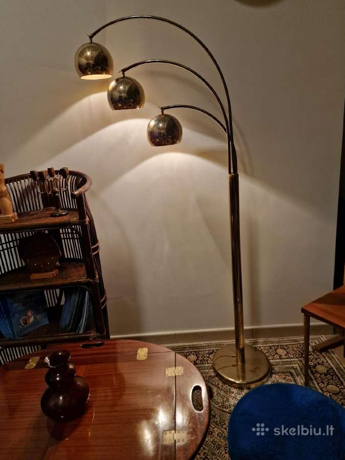 Vintažinis mid century toršeras Massive - nuotraukos Nr. 10