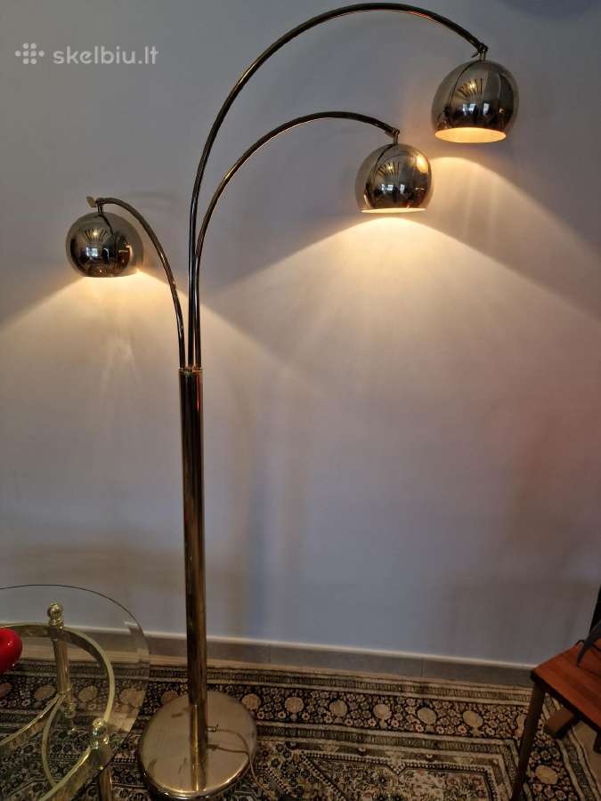 Vintažinis mid century toršeras Massive - nuotraukos Nr. 32