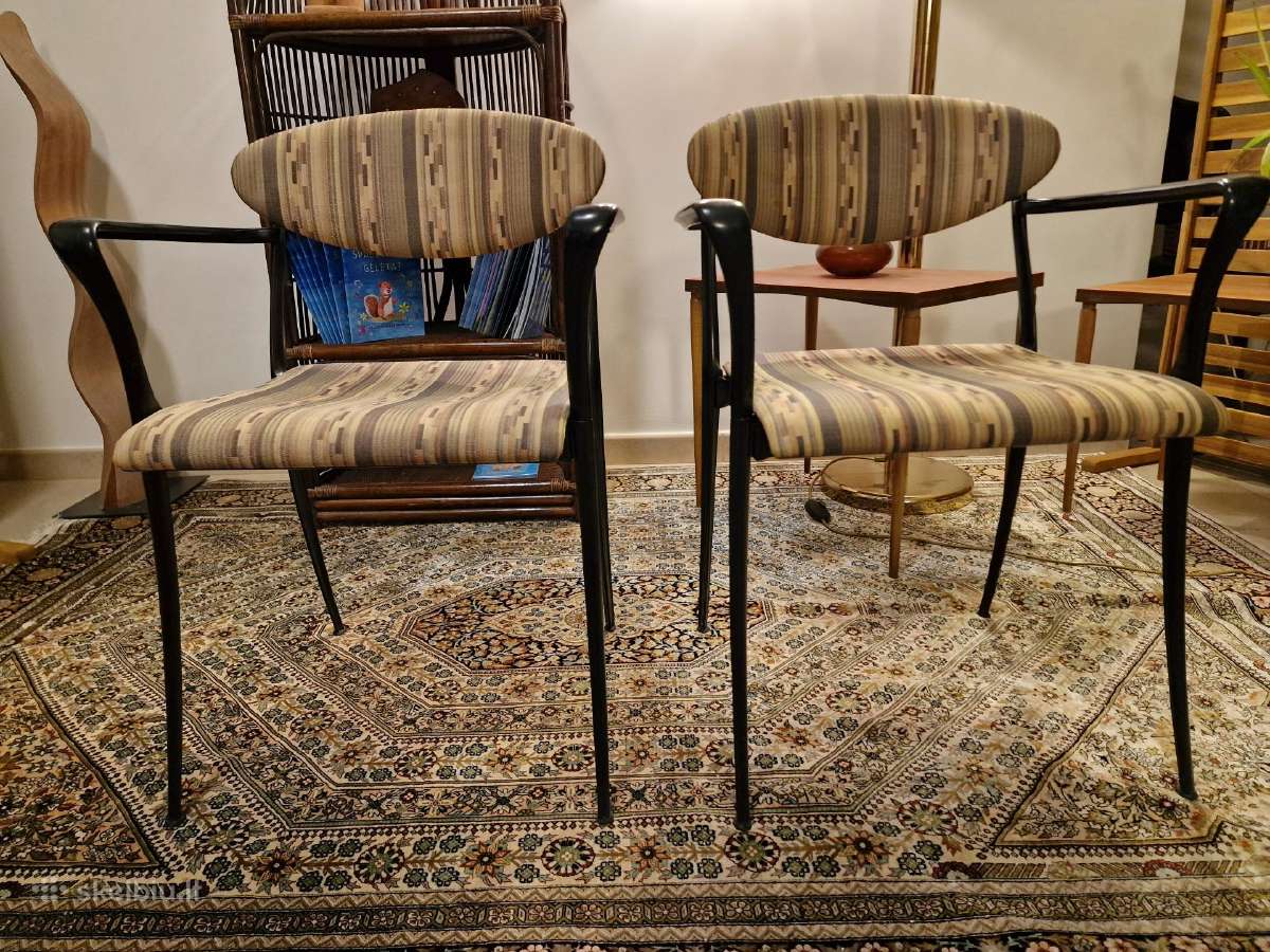Vintažinės mid century autorinės kėdės - nuotraukos Nr. 8