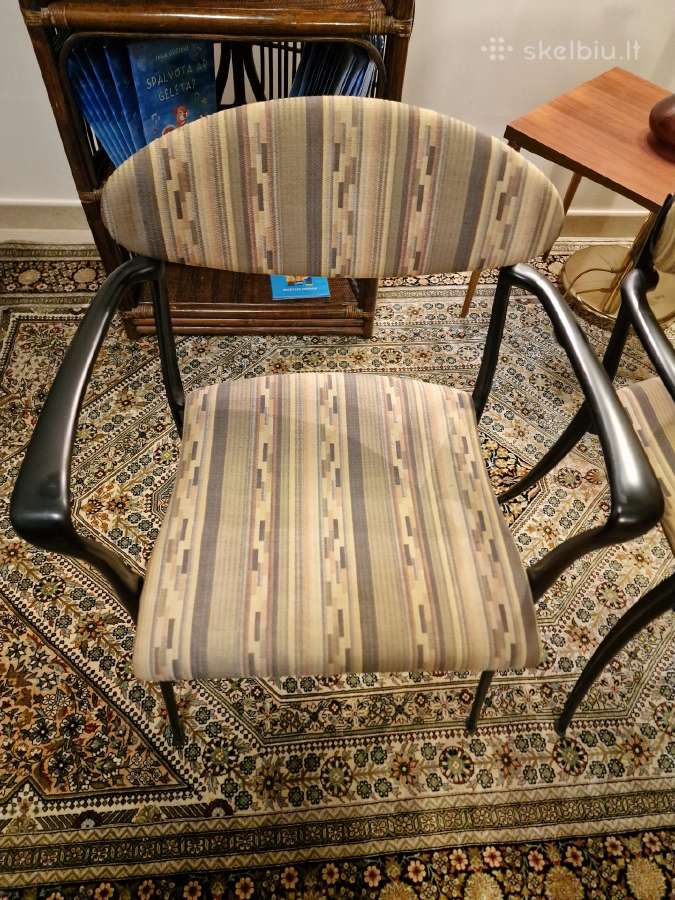 Vintažinės mid century autorinės kėdės - nuotraukos Nr. 11