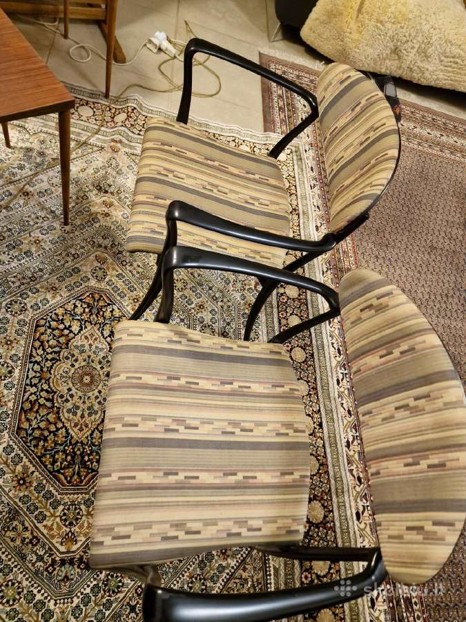 Vintažinės mid century autorinės kėdės - nuotraukos Nr. 16
