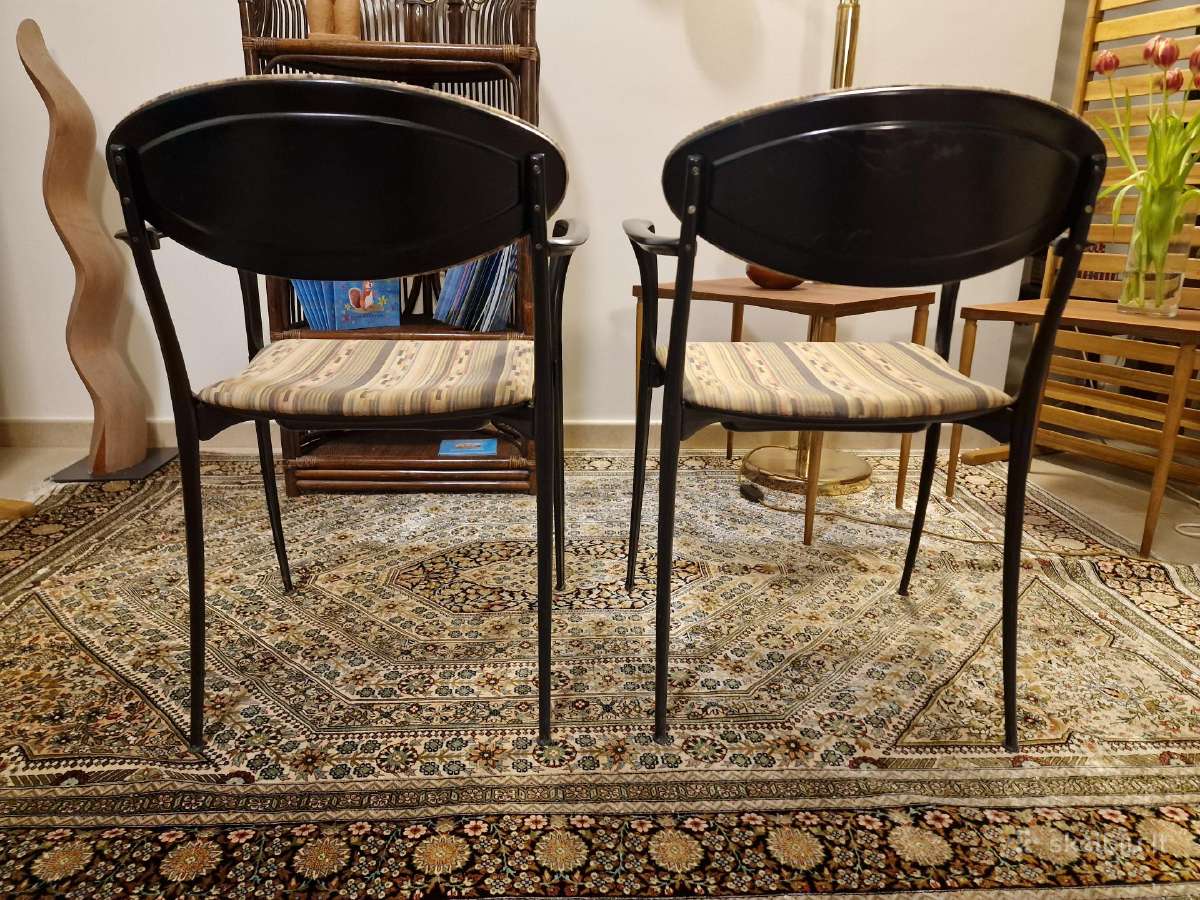 Vintažinės mid century autorinės kėdės - nuotraukos Nr. 17