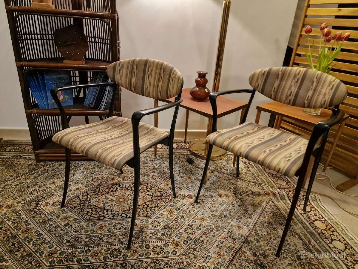 Vintažinės mid century autorinės kėdės - nuotraukos Nr. 20
