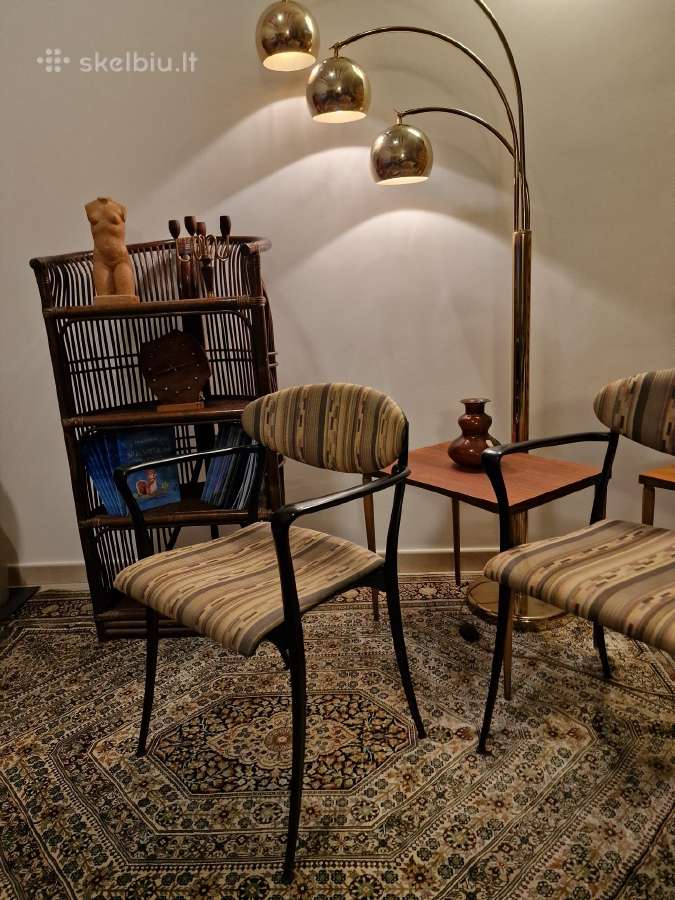Vintažinės mid century autorinės kėdės - nuotraukos Nr. 22