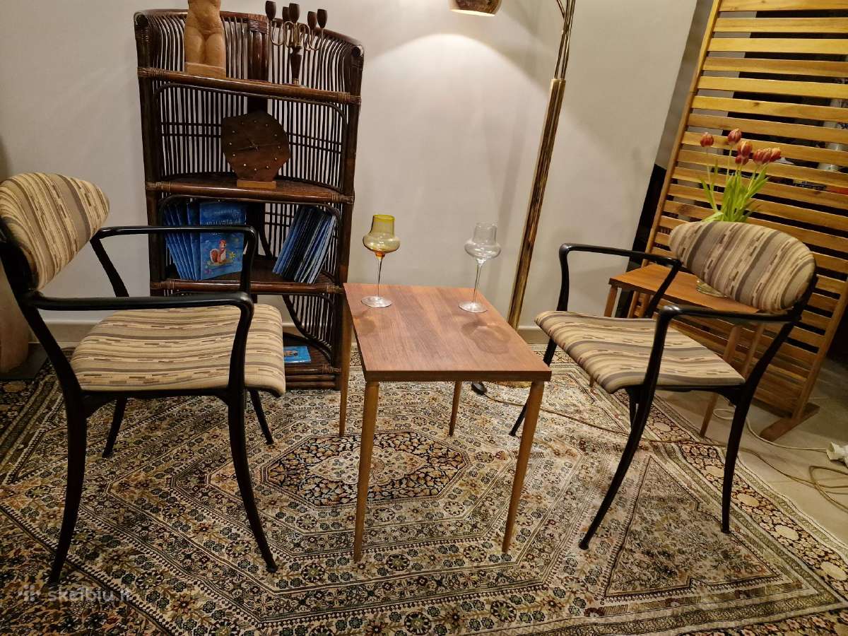 Vintažinės mid century autorinės kėdės - nuotraukos Nr. 23