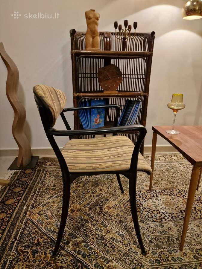 Vintažinės mid century autorinės kėdės - nuotraukos Nr. 24