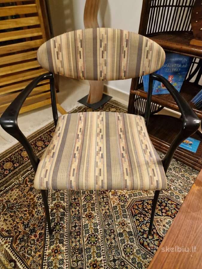 Vintažinės mid century autorinės kėdės - nuotraukos Nr. 35