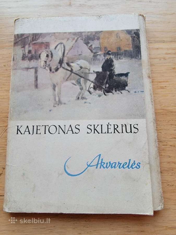 Kajetono Sklėriaus akvarelės 16 atvirukų