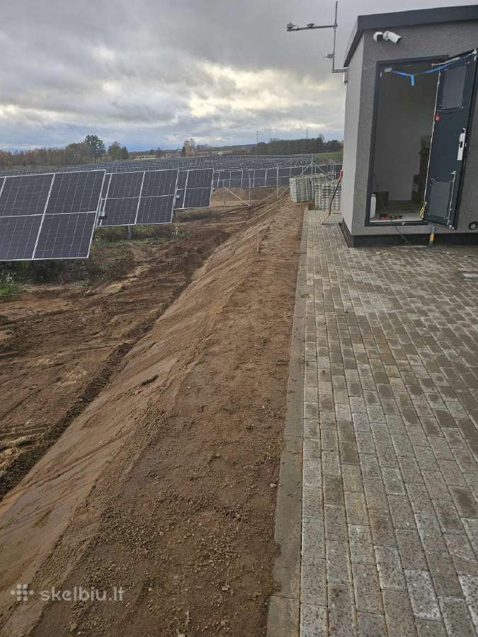 Vejos irengimas, apželdinimas, bobcat juodzemis - nuotraukos Nr. 16