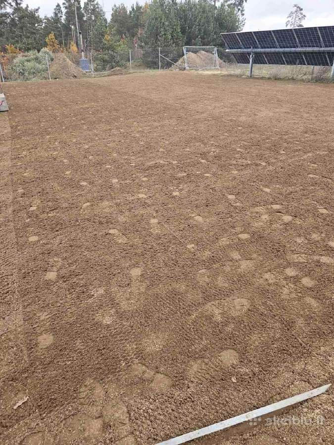 Vejos irengimas, apželdinimas, bobcat juodzemis - nuotraukos Nr. 18