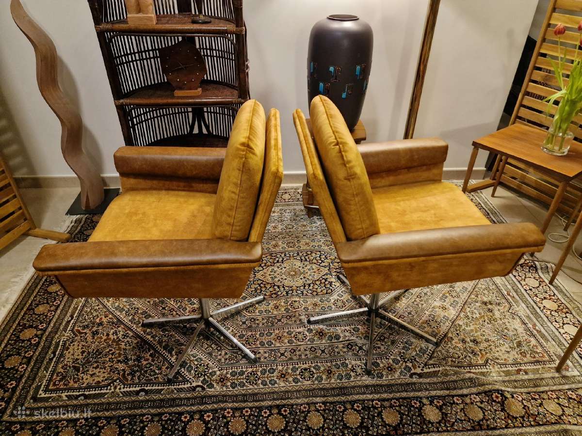 Vintažiniai mid centur Bauhaus st.foteliai - nuotraukos Nr. 4