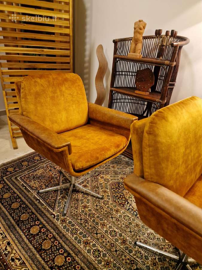 Vintažiniai mid centur Bauhaus st.foteliai - nuotraukos Nr. 5