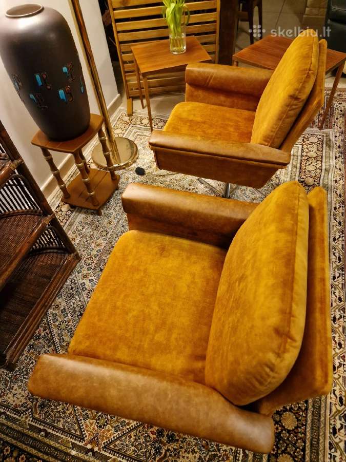 Vintažiniai mid centur Bauhaus st.foteliai - nuotraukos Nr. 8