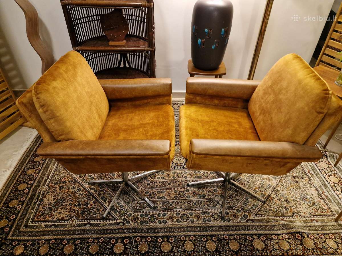 Vintažiniai mid centur Bauhaus st.foteliai - nuotraukos Nr. 15