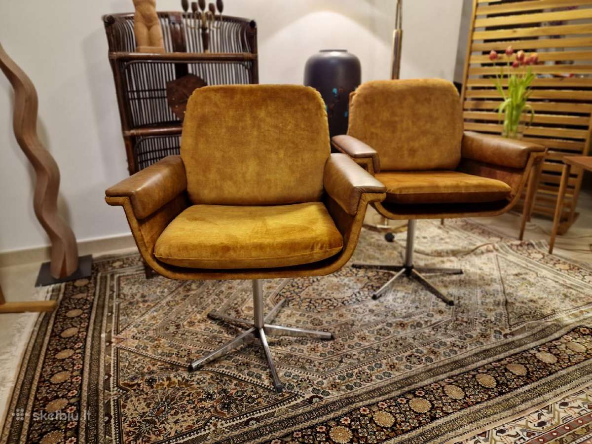 Vintažiniai mid centur Bauhaus st.foteliai - nuotraukos Nr. 30