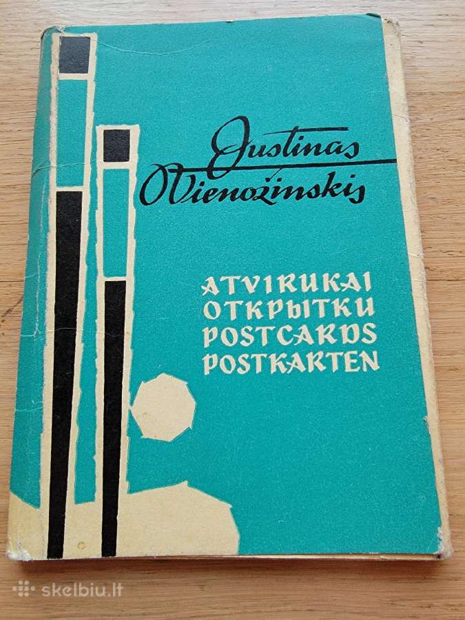 1966m. Justino Vienožinskio atvirukai