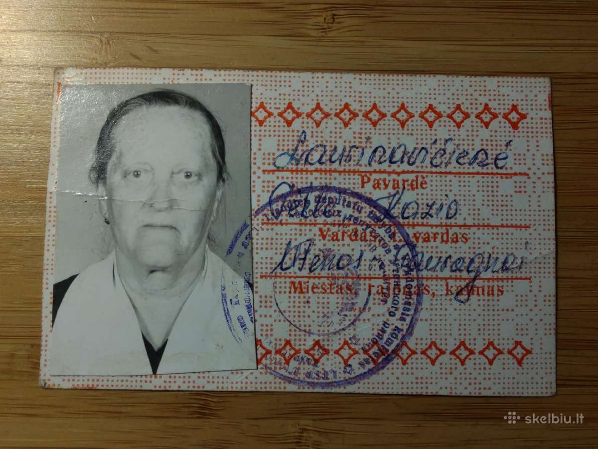 Pirkėjo vizitinė kortelė