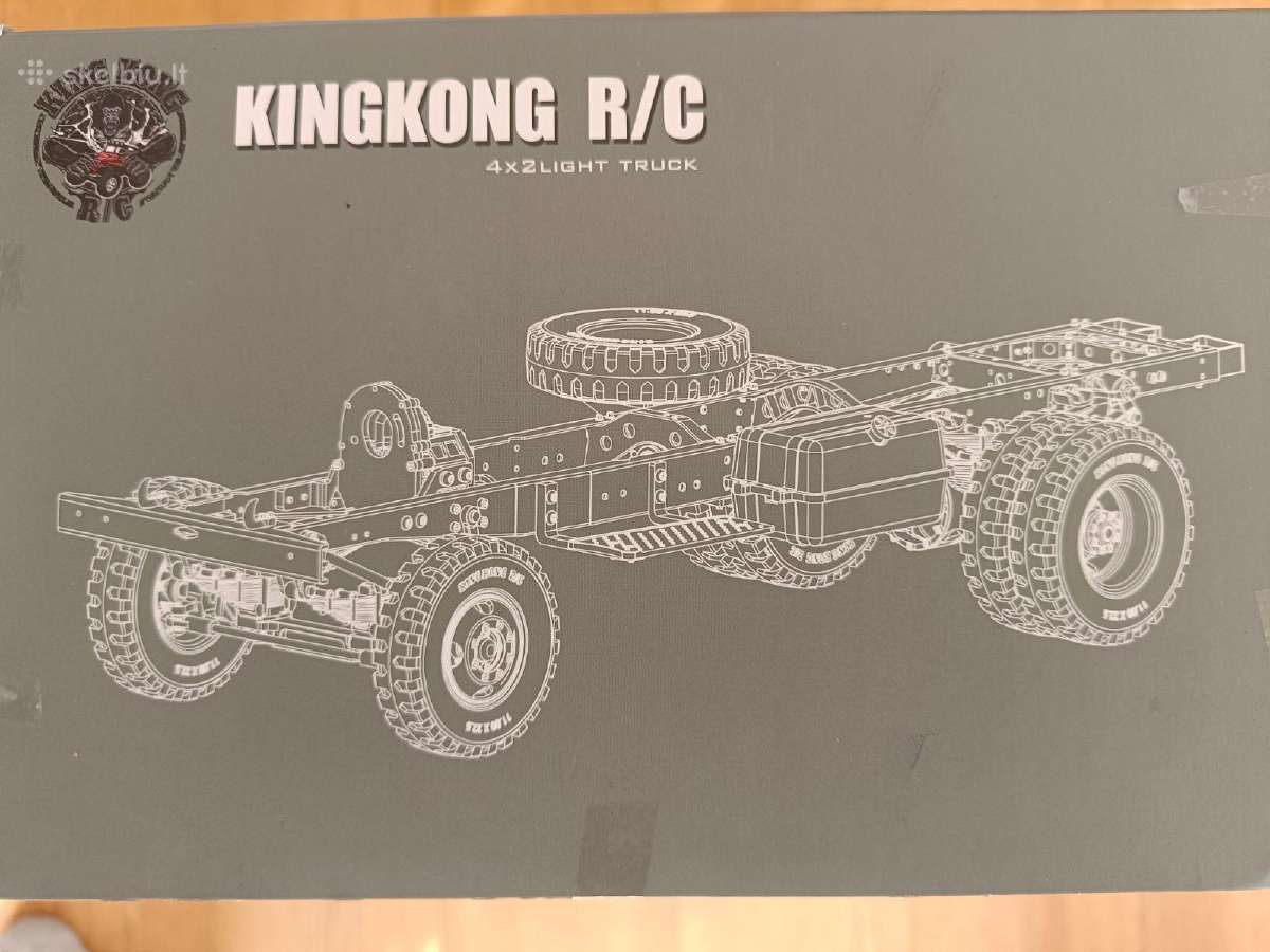 King kong RC Ca10 su RC elektronika - nuotraukos Nr. 2
