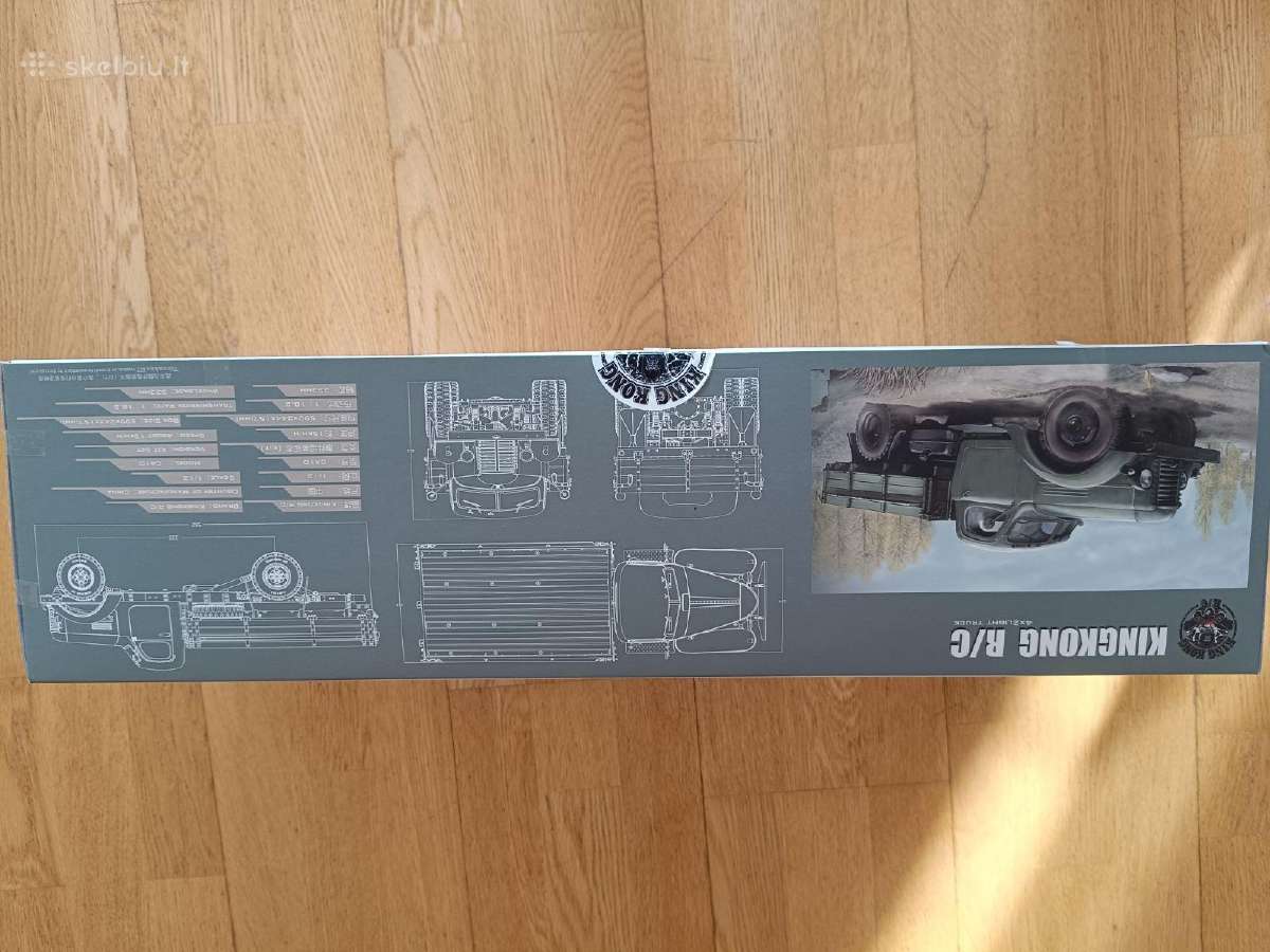 King kong RC Ca10 su RC elektronika - nuotraukos Nr. 9