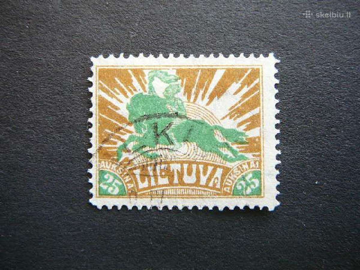 Lietuva 1921 Standartai antsp. lit100a