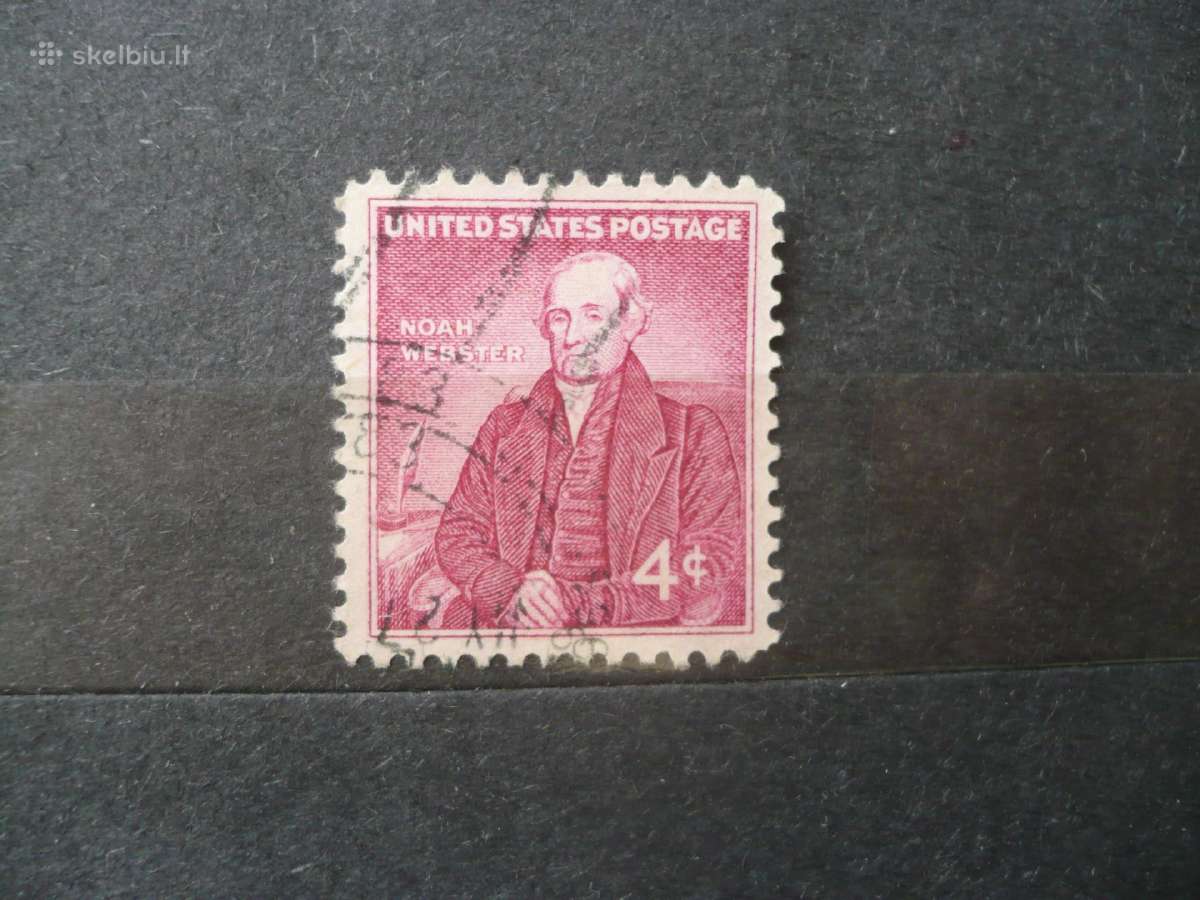 1958 m. 200-osios Nojaus Websterio gimimo metinės