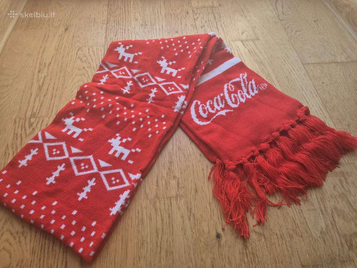 Coca cola šalikas - nuotraukos Nr. 3