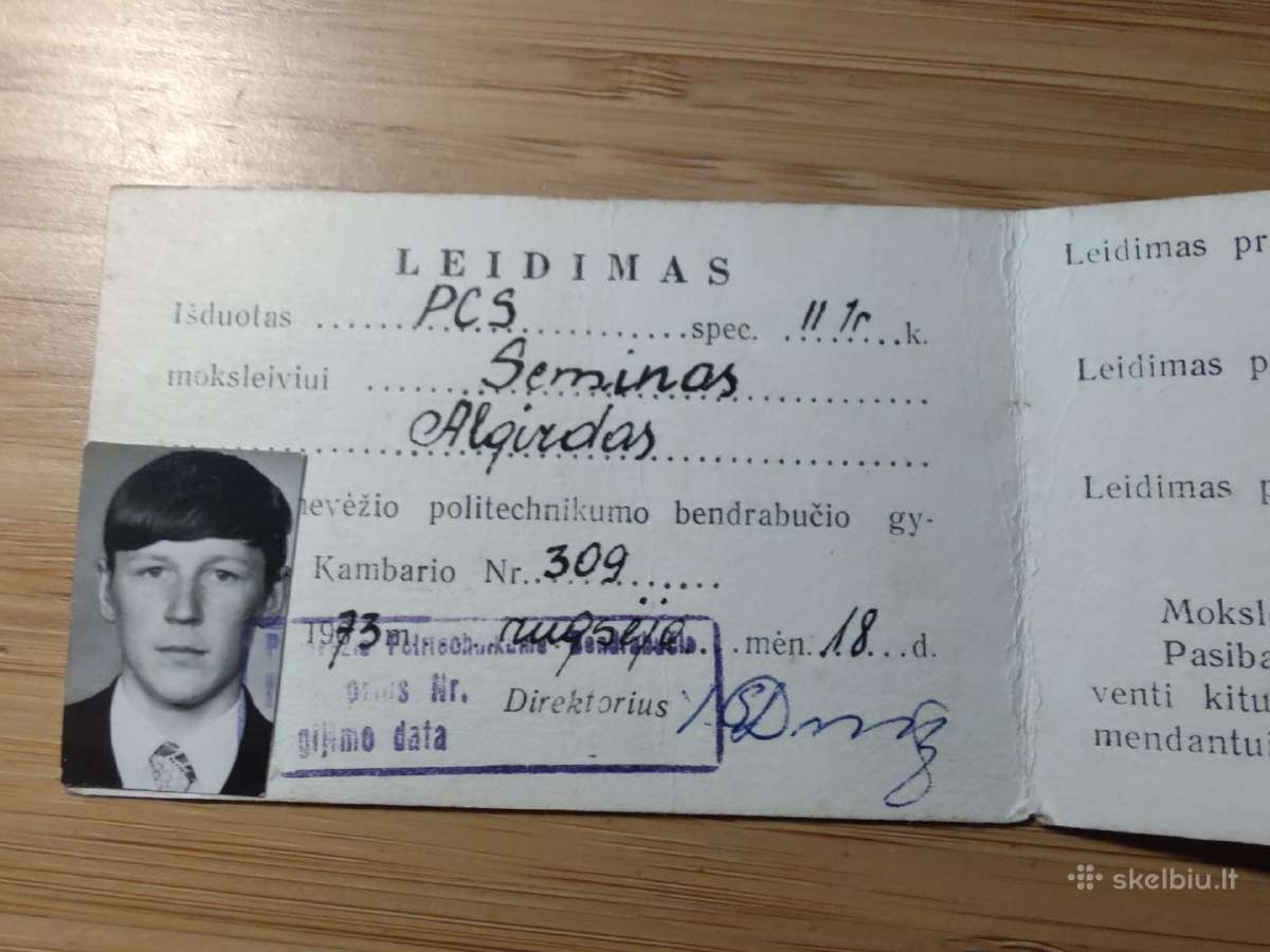 Panevėžio politechnikos bendrabučio leidimas 1973 - nuotraukos Nr. 2