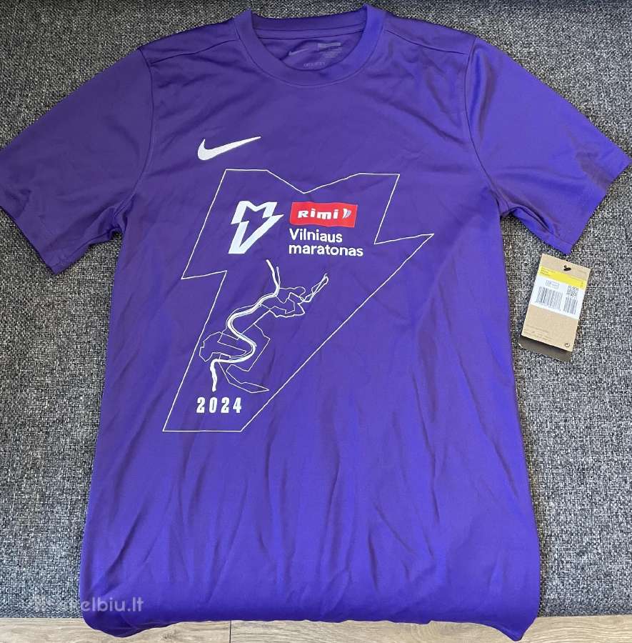 Vyriški Vilniaus maratono marškinėliai. - nuotraukos Nr. 3