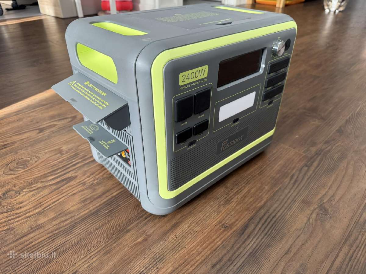 Fossibot F2400 - mobili energijos stotelė, 2400w - nuotraukos Nr. 34