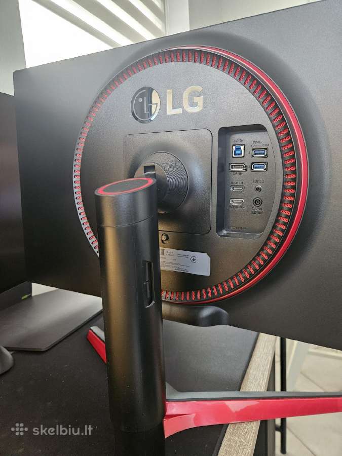 Monitor LG 27gl850-b, 144hz, '27, Ips - nuotraukos Nr. 4
