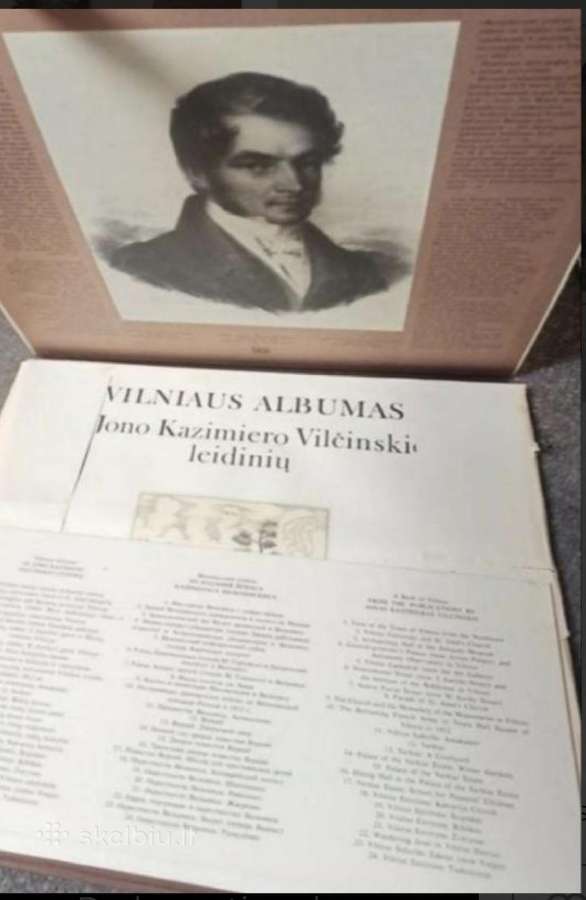 Vilniaus albumas. Jonas Kazimieras Vilčinskis.