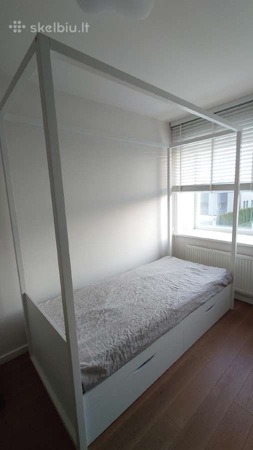 Vaikiška lova 200x90, balta