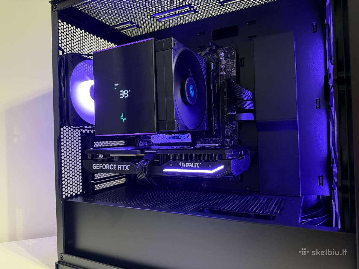 Kompiuteris Ryzen 7800x3d / Rtx 4070 Super / 32gb - Skelbiu.lt