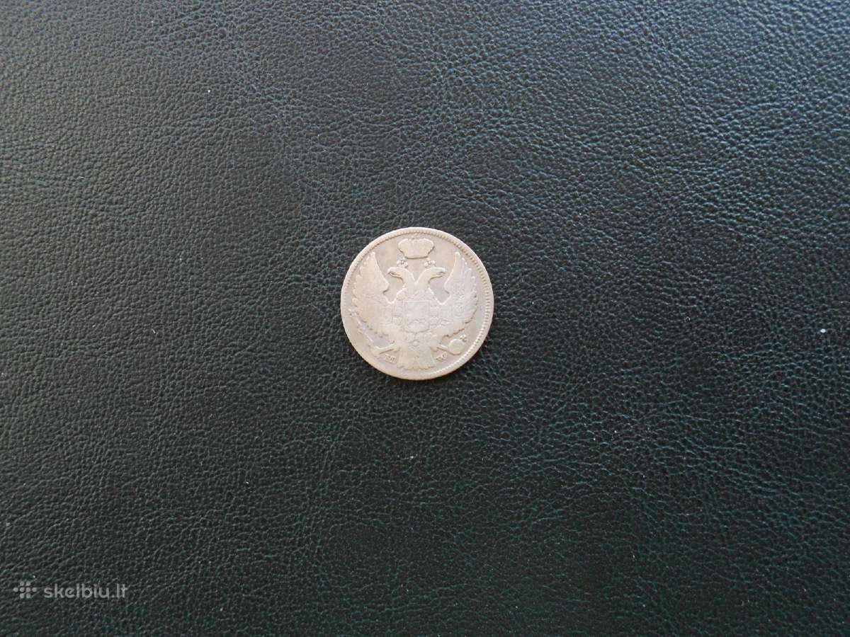 15 kapeikų 1 zlotas 1839m - nuotraukos Nr. 2