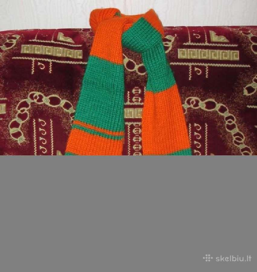 Vilnonis ilgas šalikas (mot/vyr) ilgis 220cm. - nuotraukos Nr. 4