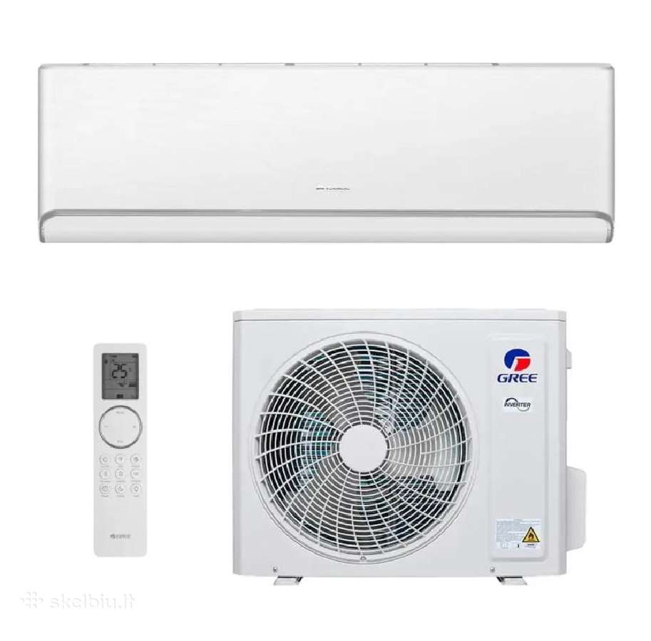 Šilumos siurblys Gree Airy 3,0kw su wi-fi priemoka