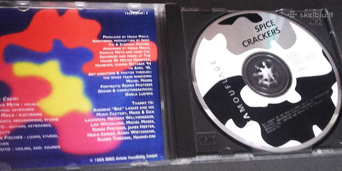 2 Audio Cd_ Camouflage + dovanoju audio kasetė - nuotraukos Nr. 4