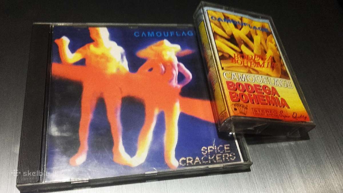 2 Audio Cd_ Camouflage + dovanoju audio kasetė - nuotraukos Nr. 5