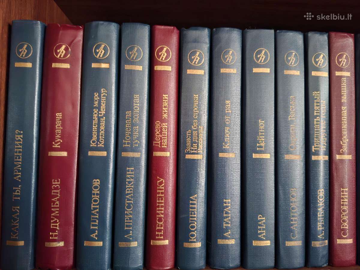 Knygos, naminė biblioteka žymiu autorių ir kūrinių - nuotraukos Nr. 4