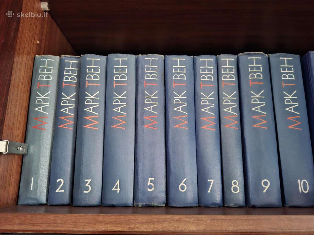 Knygos, naminė biblioteka žymiu autorių ir kūrinių - nuotraukos Nr. 8