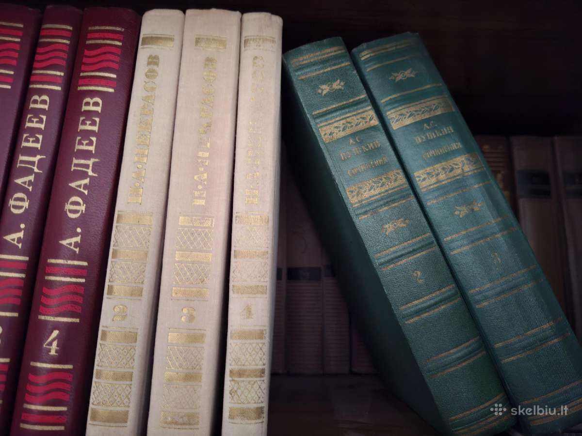 Knygos, naminė biblioteka žymiu autorių ir kūrinių - nuotraukos Nr. 14